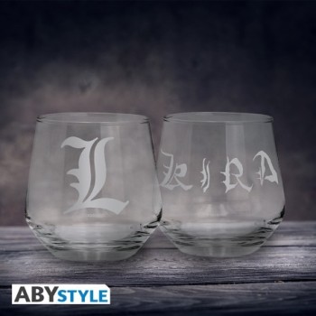 Set 2 Verres Kira & L | Death Note