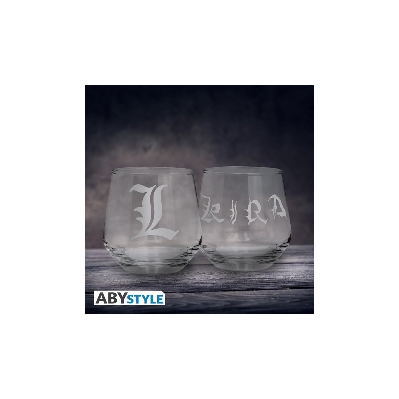 Set 2 Verres Kira & L | Death Note