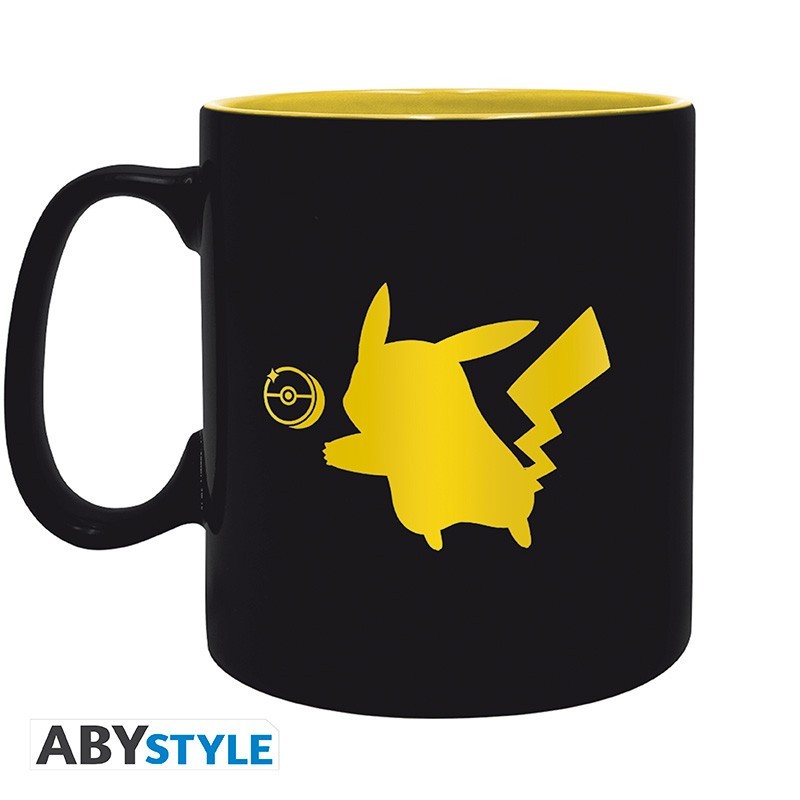 Mug Pikachu Noir et Jaune | Pokemon