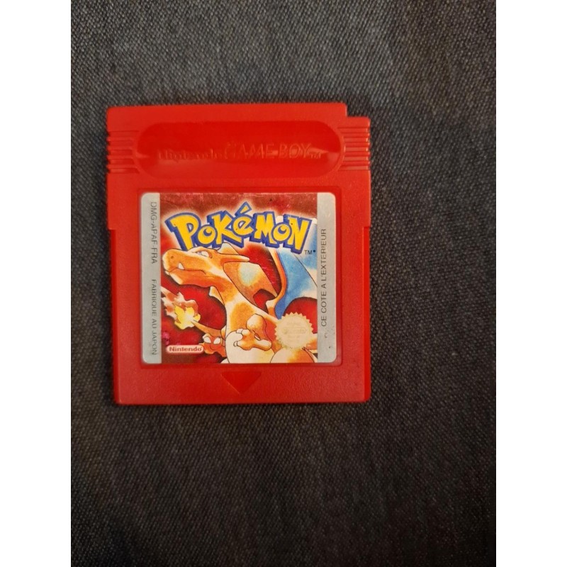 Pokemon Version Rouge en loose | Game Boy