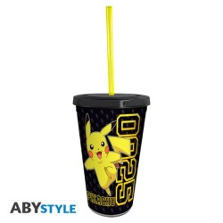 Verre avec Paille Pikachu | Pokemon