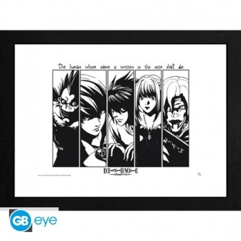 Tableau "Suspects" 30,5x40,6cm | Death Note