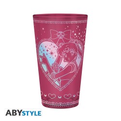 Verre Transparent Rose 400ml | Sailor Moon