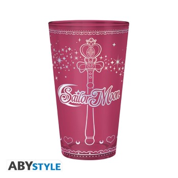 Verre Transparent Rose 400ml | Sailor Moon