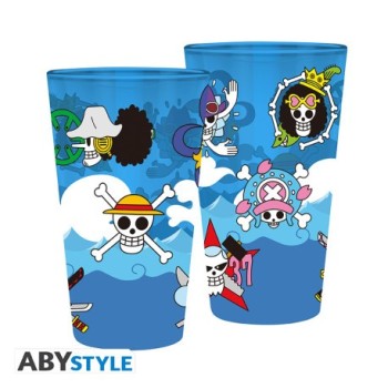 Verre Equipage Skulls 400ml | One Piece