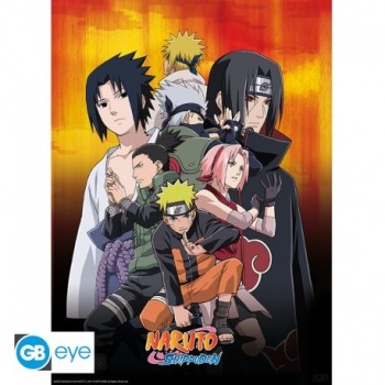 Set 2 Posters Naruto Shippuden 52x38cm | Naruto