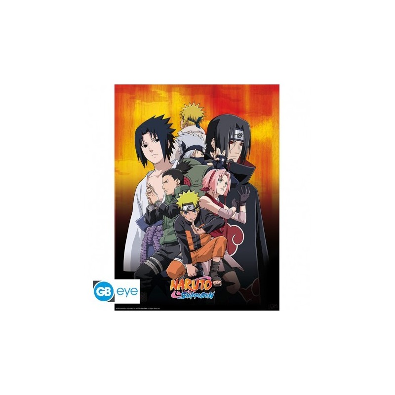 Set 2 Posters Naruto Shippuden 52x38cm | Naruto