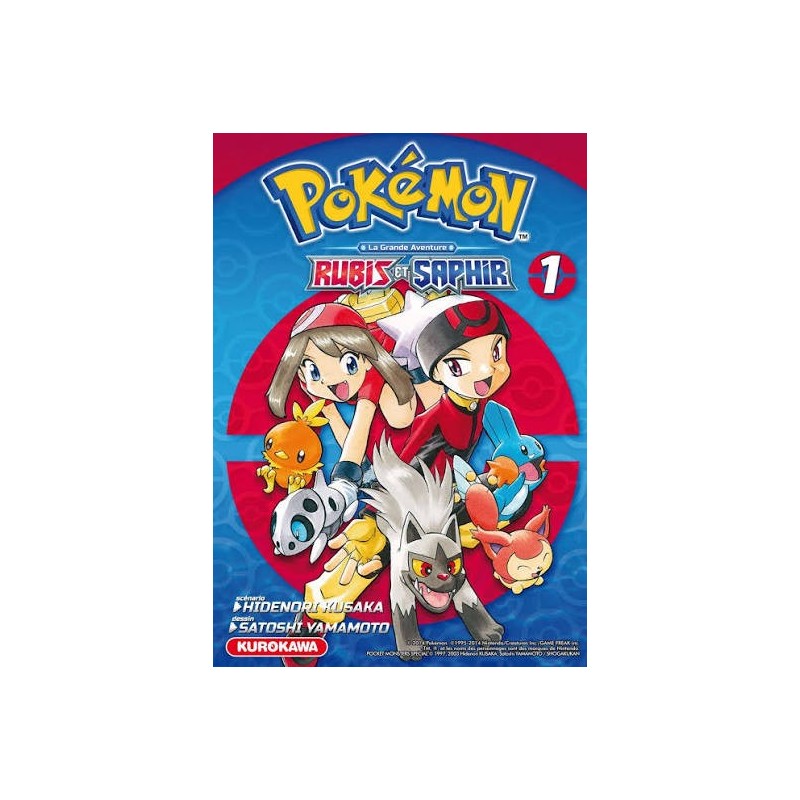 Manga Pokemon - La Grande Aventure Rubis & Saphir, T01 | Le Geekarium