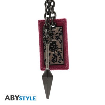 Porte-Clefs 3D Kunai & Parchemin | Naruto