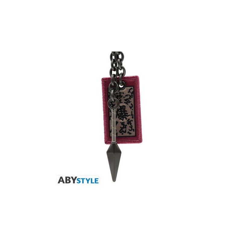 Porte-Clefs 3D Kunai & Parchemin | Naruto