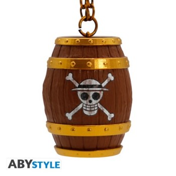 Porte-Clefs 3D Tonneau | One Piece