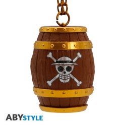 Porte-Clefs 3D Tonneau | One Piece