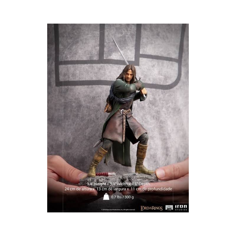 Figurine Aragorn "BDS Art Scale 1/10" | Seigneur des Anneaux