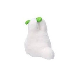 Peluche Mon Voisin Totoro Blanc avec feuille 17cm | Studio Ghibli