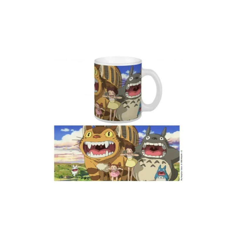 Mug Nekobus & Totoro | Studio Ghibli