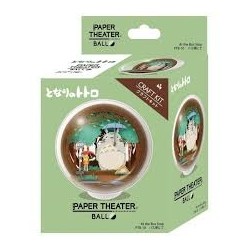 Théâtre de papier Sphère Mon Voisin Totoro "Arrêt de Bus" | Studio Ghibli
