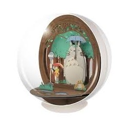 Théâtre de papier Sphère Mon Voisin Totoro "Arrêt de Bus" | Studio Ghibli