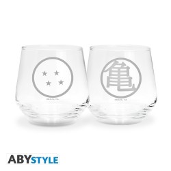 Set 2 Verres Kame & Boule de Cristal | Dragon Ball
