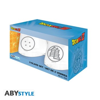 Set 2 Verres Kame & Boule de Cristal | Dragon Ball