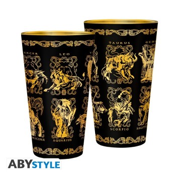 Verre 12 Armures d'Or 400ml | Saint Seiya/Chevaliers du Zodiaque