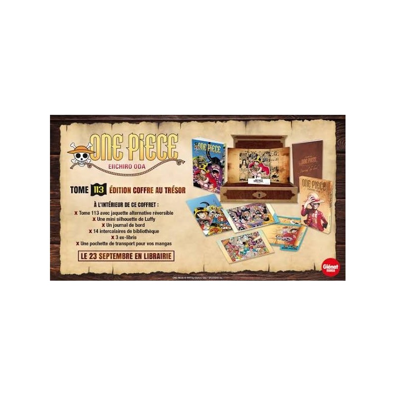 One Piece, T113 Edition Coffre au Trésor | Le Geekarium