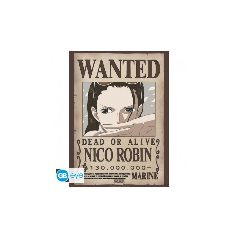 Set 2 Posters Wanted Nami/Robin 52x38cm | One Piece