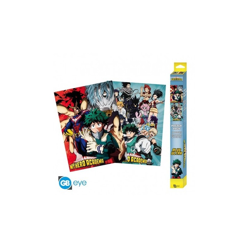 Set 2 Posters 52x38cm | My Hero Academia