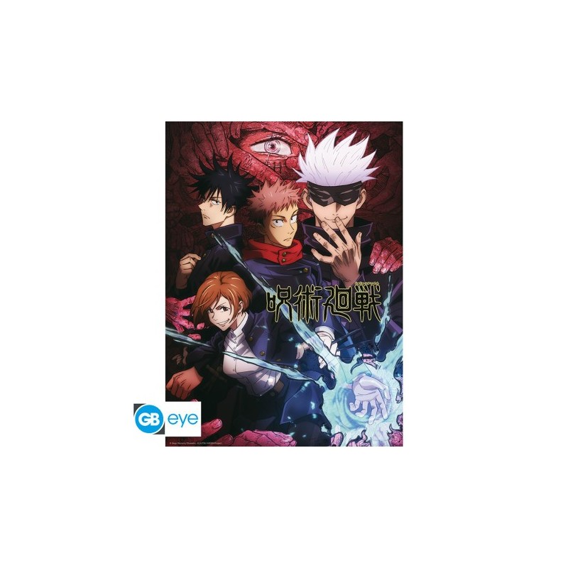 Set 2 Posters Groupe et Ecoles 52x38cm | Jujutsu Kaisen
