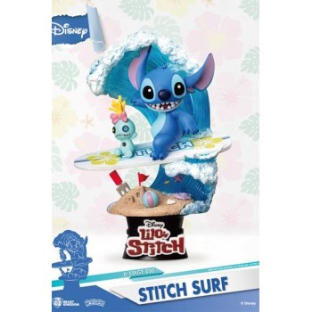 Figurine Stitch Surf D-Stage | Lilo & Stitch