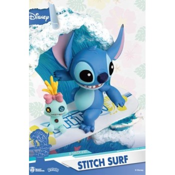Figurine Stitch Surf D-Stage | Lilo & Stitch