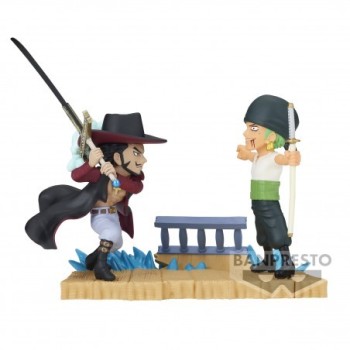 Figurine Zoro vs Mihawk "WCF Log Stories" | One Piece