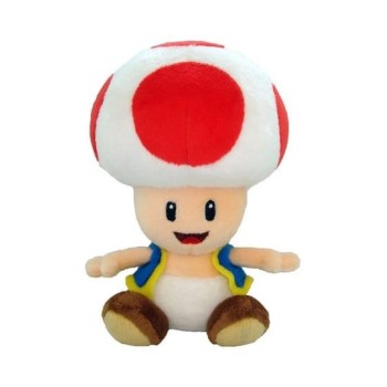 Peluche Toad 17cm | Super Mario Bros