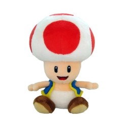 Peluche Toad 17cm | Super Mario Bros
