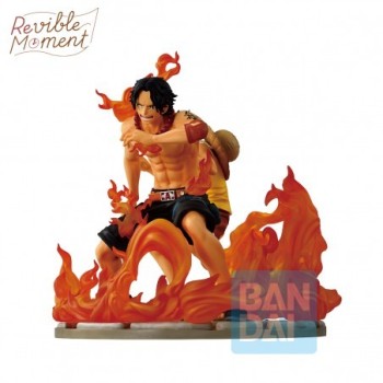 Figurine Luffy & Ace "Ichibansho Dramatic Memories" | One Piece