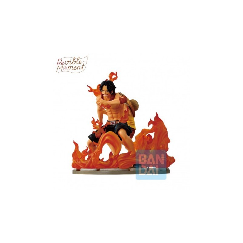Figurine Luffy & Ace "Ichibansho Dramatic Memories" | One Piece