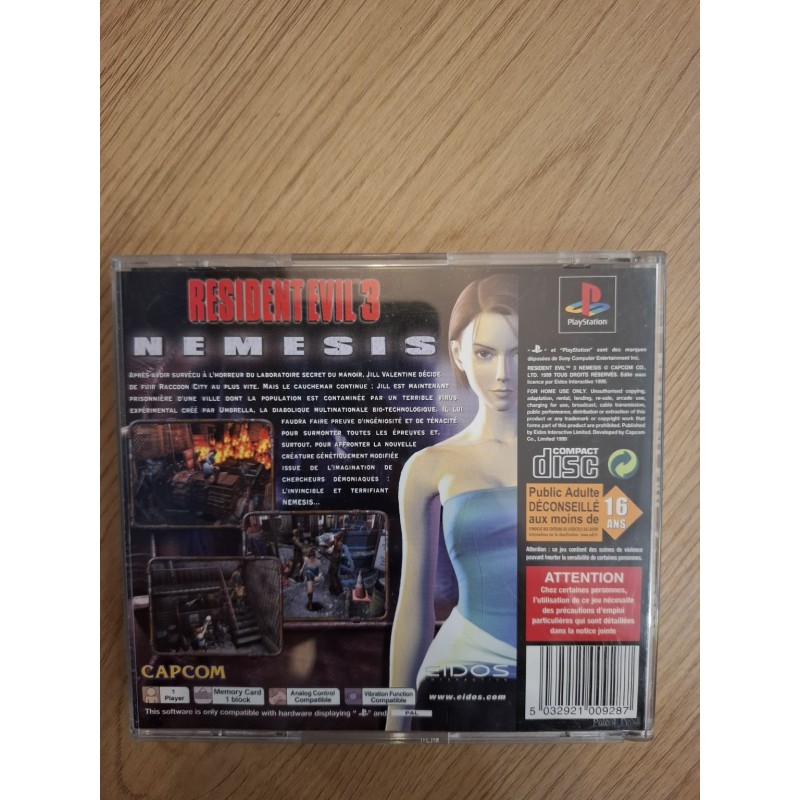 Resident Evil 3 CIB | PlayStation 1