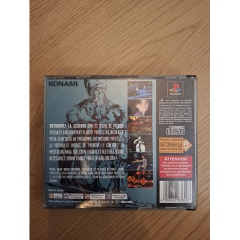 Metal Gear Solid : Missions Speciales sans livret | PlayStation 1