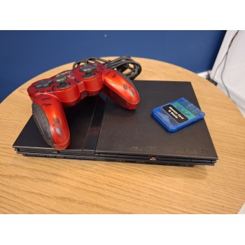 PS2 Slim avec manette et CM non officielles en loose | PlayStation