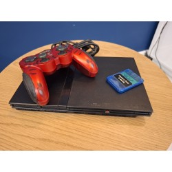 PS2 Slim avec manette et CM non officielles en loose | PlayStation