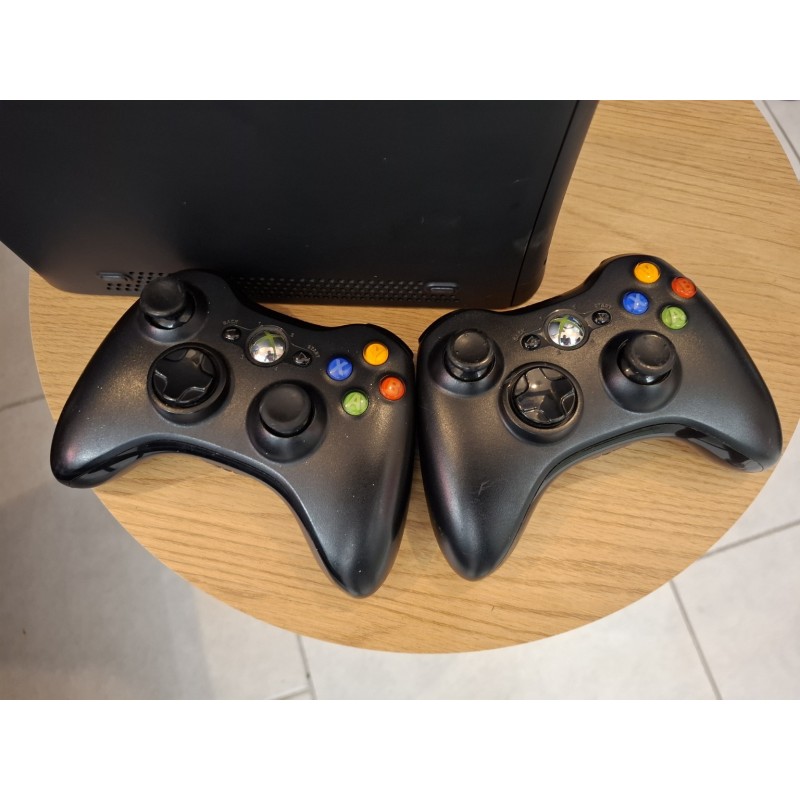 XBox 360 Vendue avec 2 Manettes Officielles en loose | XBox