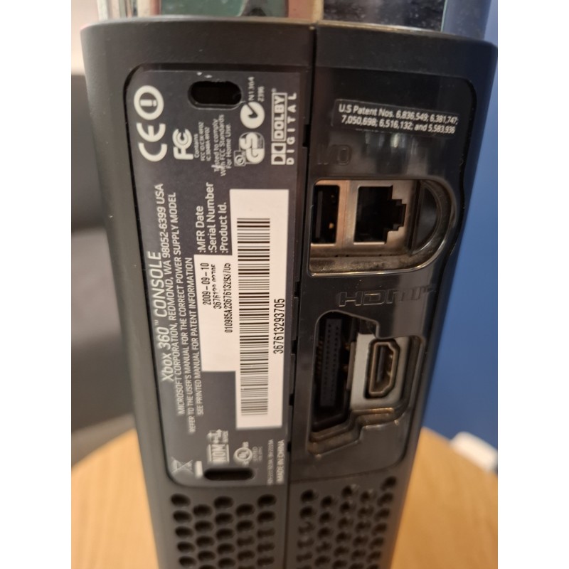 XBox 360 Vendue avec 2 Manettes Officielles en loose | XBox