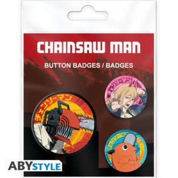 Sachet 3 Pin's | Chainsaw Man