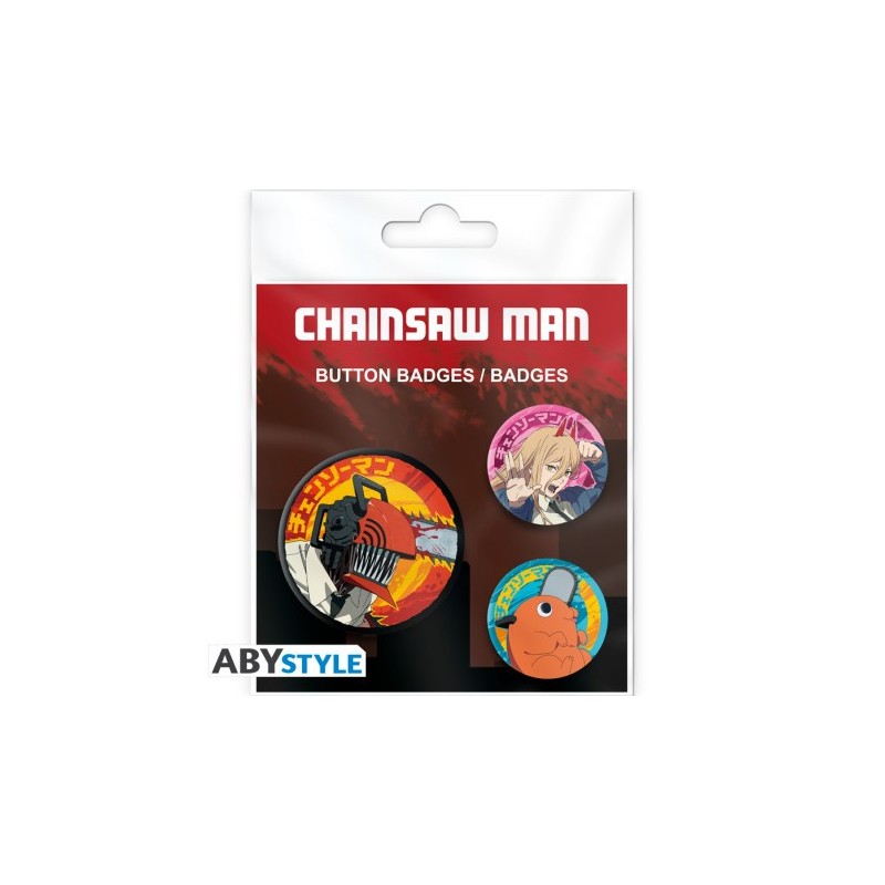 Sachet 3 Pin's | Chainsaw Man