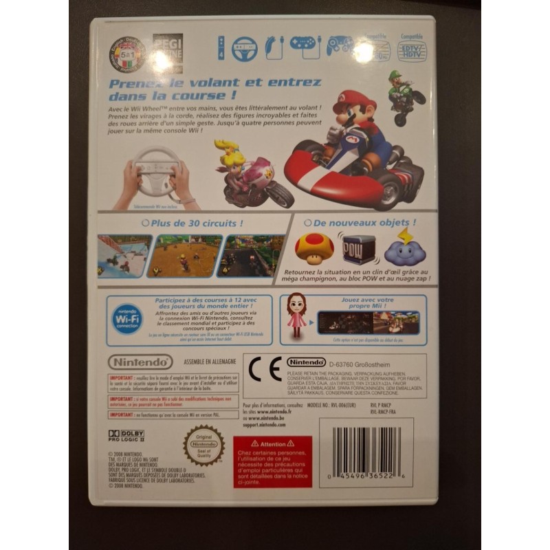 Mario Kart Wii avec volant officiel | Wii