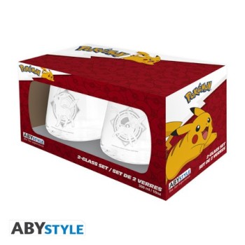 Set 2 Verres Mentali & Noctali | Pokemon