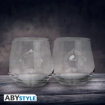 Set 2 Verres Mentali & Noctali | Pokemon