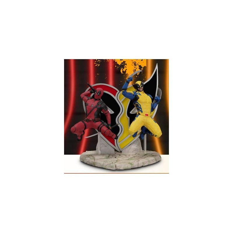 Figurine Deadpool "D-Stage w Wolverine" | Marvel