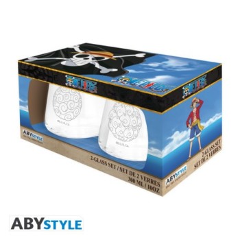 Set 2 Verres Fruits du Démon | One Piece