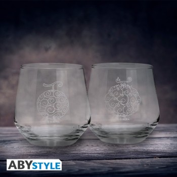 Set 2 Verres Fruits du Démon | One Piece